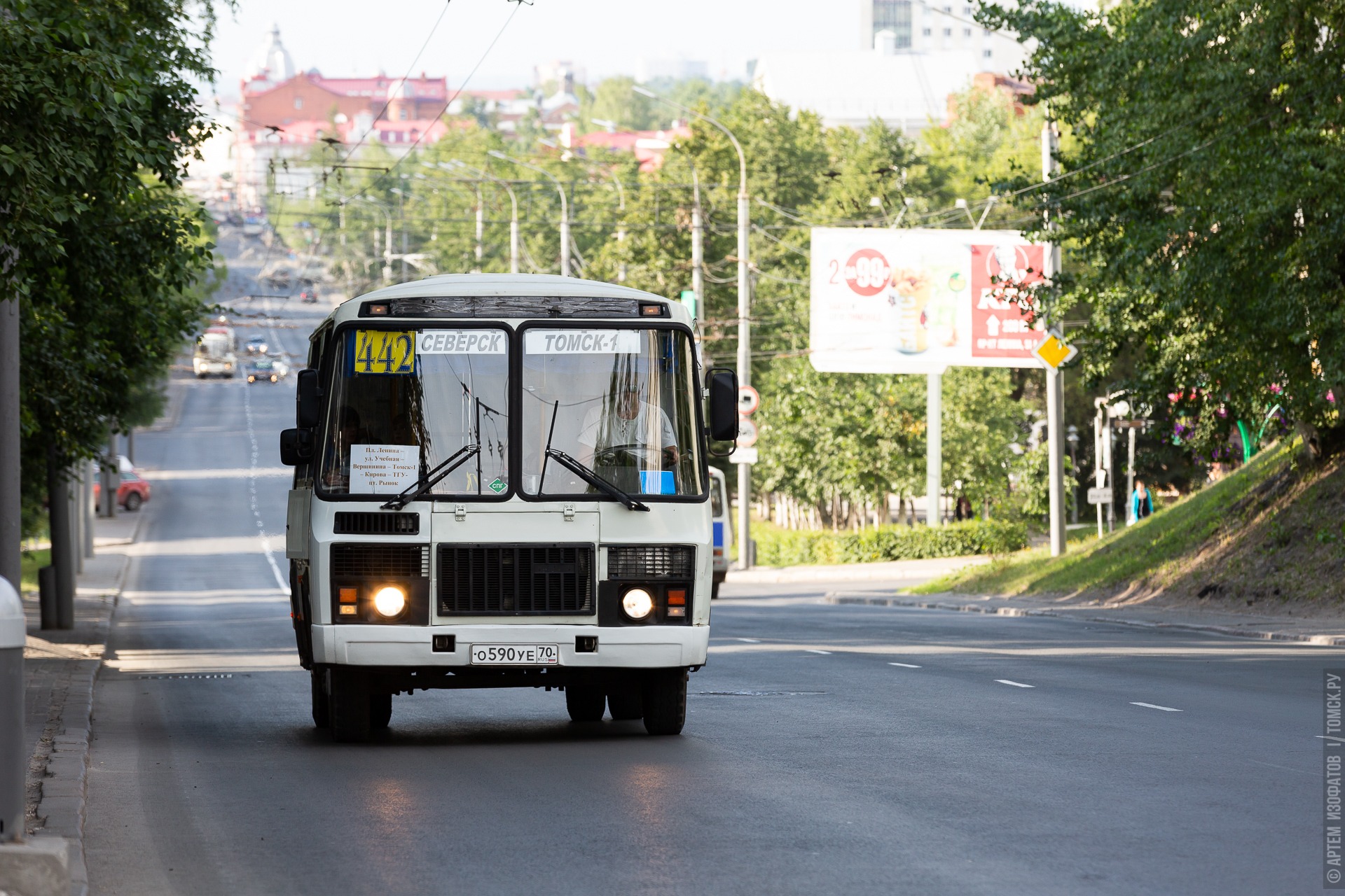 Пять томских автобусов изменят свой маршрут — TOMSK.RU