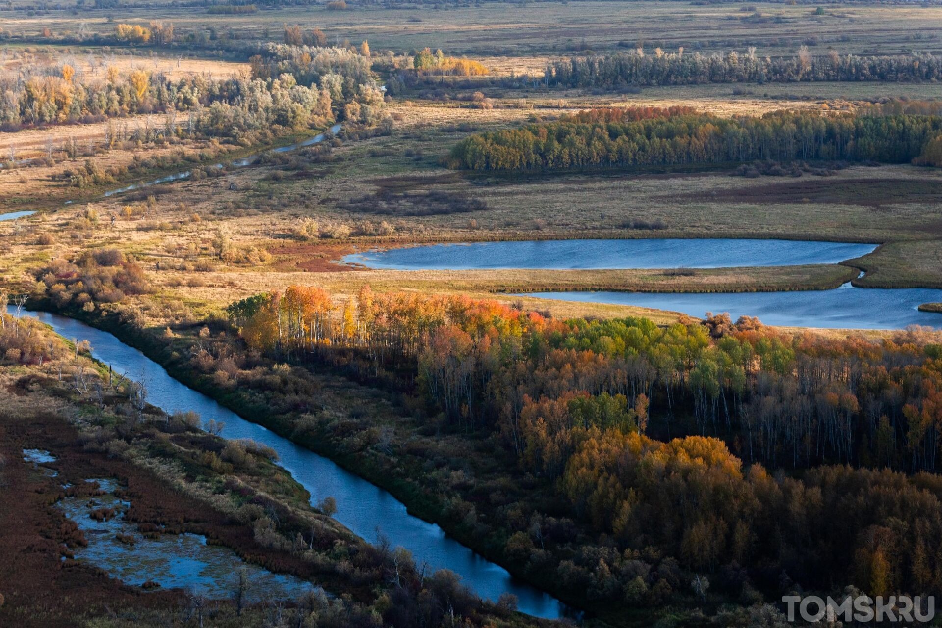 Васюганские болота Томская область река Васюган