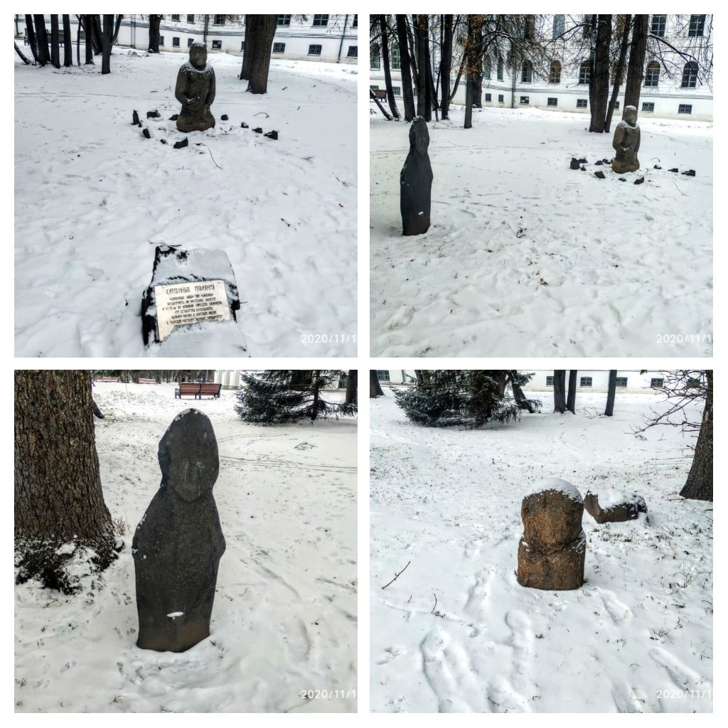 Пешком постою томск. Памятник Ермаку селфи-дрон. Беременная скульптура с лицами на животе в сквере в Самаре.