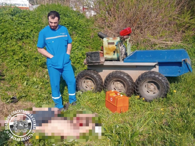 Житель Томской области погиб после наезда на него самоходной телеги