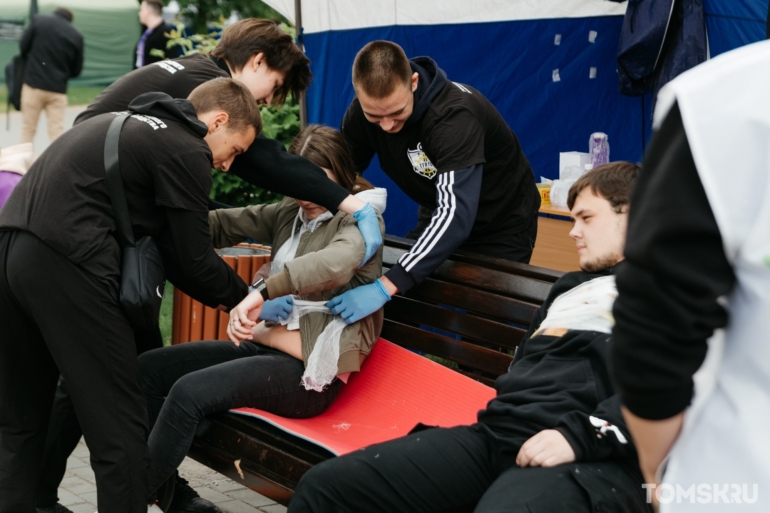 В Томске прошли соревнования по оказанию первой помощи