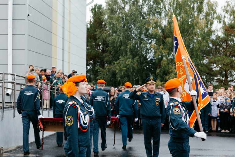 Пожарно-спасательный лицей Томского района принял учеников после ремонта