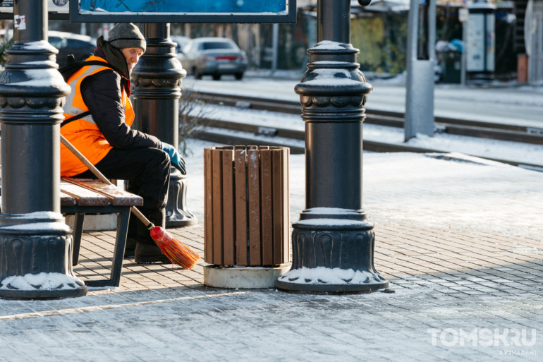 Томск укрылся первым снегом – фоторепортаж Tomsk.ru