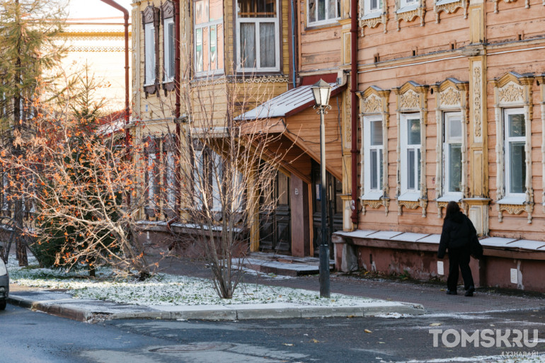 Томск укрылся первым снегом – фоторепортаж Tomsk.ru