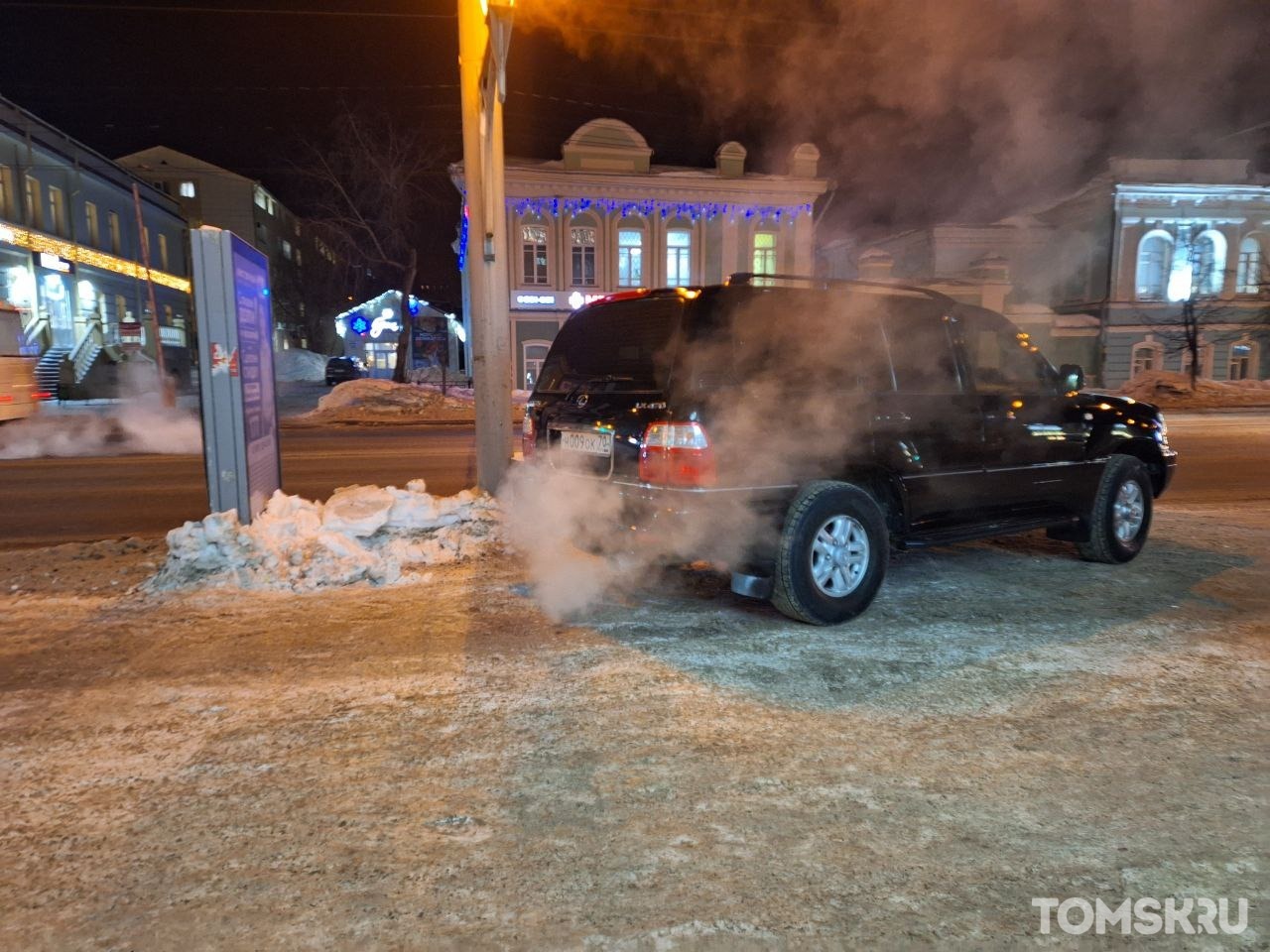 Мастера томской парковки: засыпанная стоянка или дежавю в центре города •  TOMSK.RU