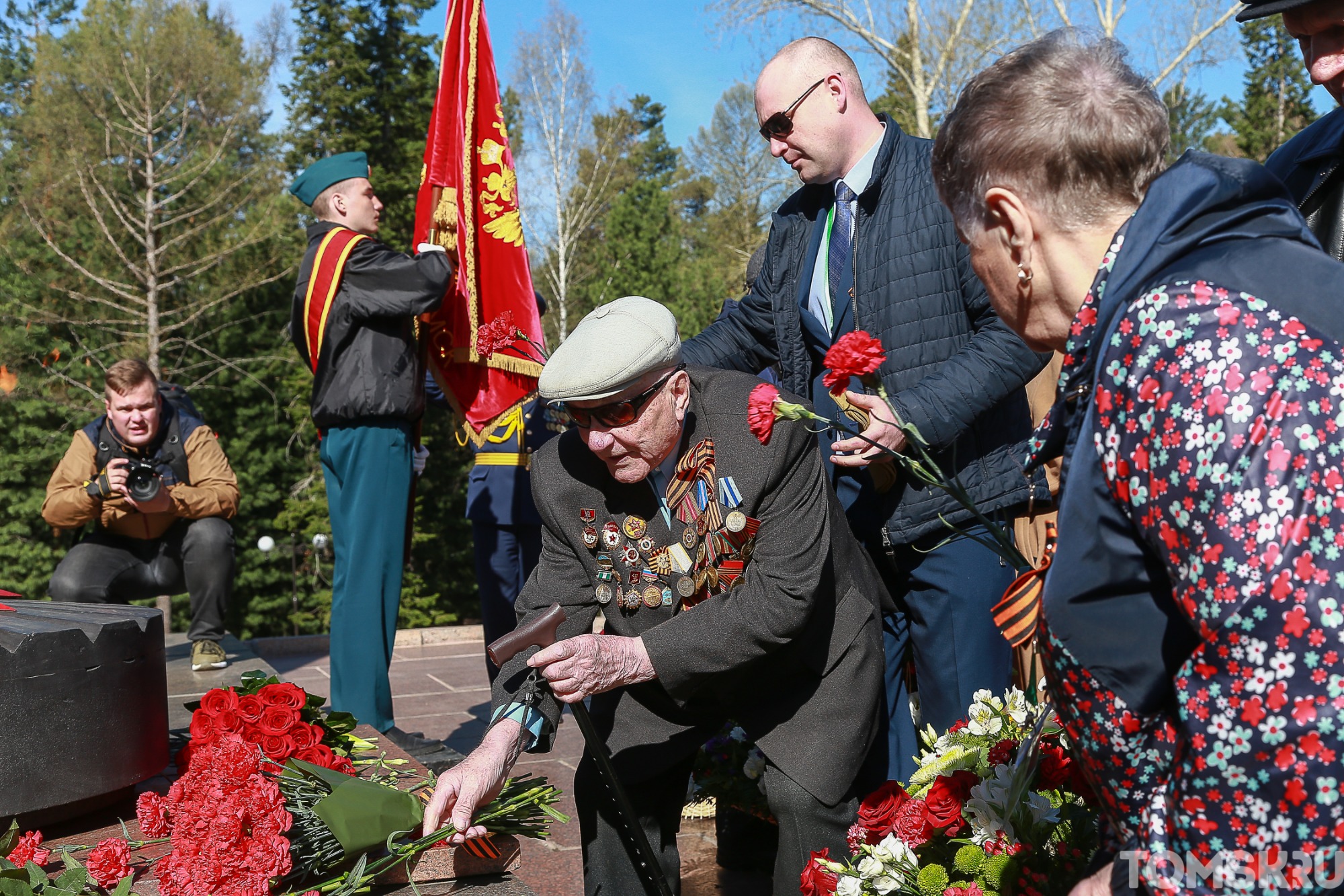 В Томской области проживает 2069 ветеранов Великой Отечественной войны •  TOMSK.RU