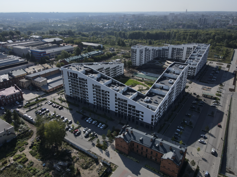 Урбан-виллы — новый формат жилья в Михайловском парк-квартале
