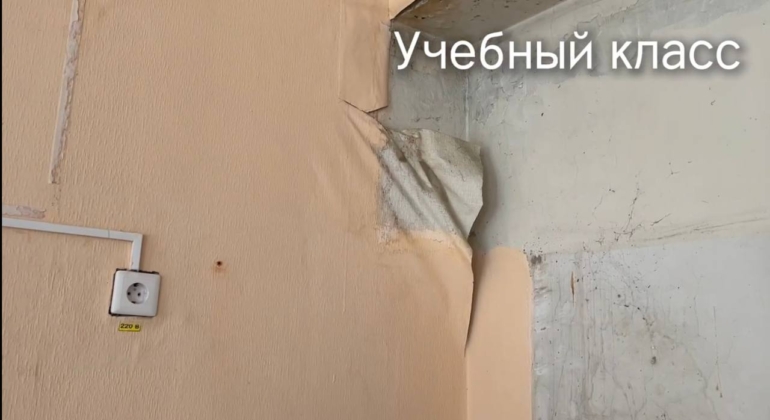В Томске родители «отремонтированной» школы записали обращение к Путину