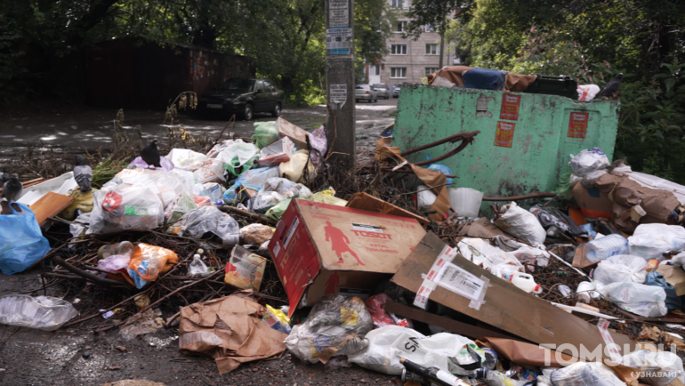 «Томск – город мусора»: томичи рассказали, как в городе вывозят коммунальные отходы