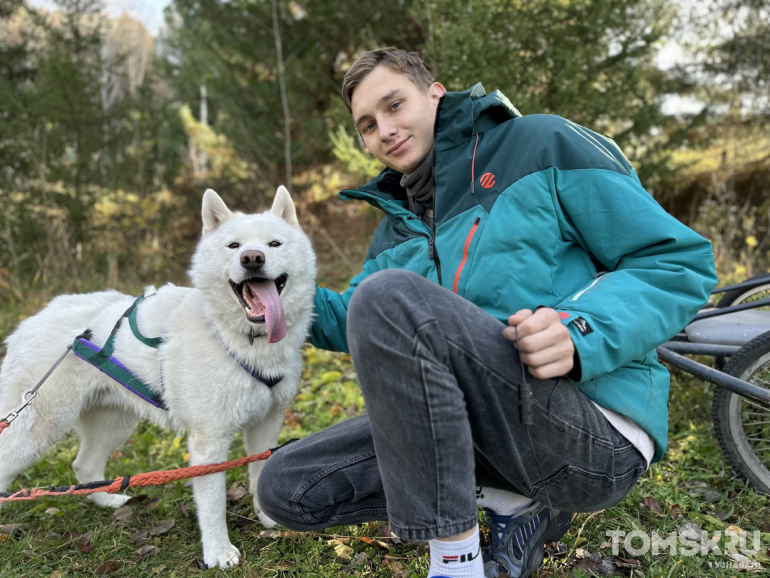 Фотогалерея. «Не бизнес, а члены семьи»: как в томской деревне появился хаски-центр