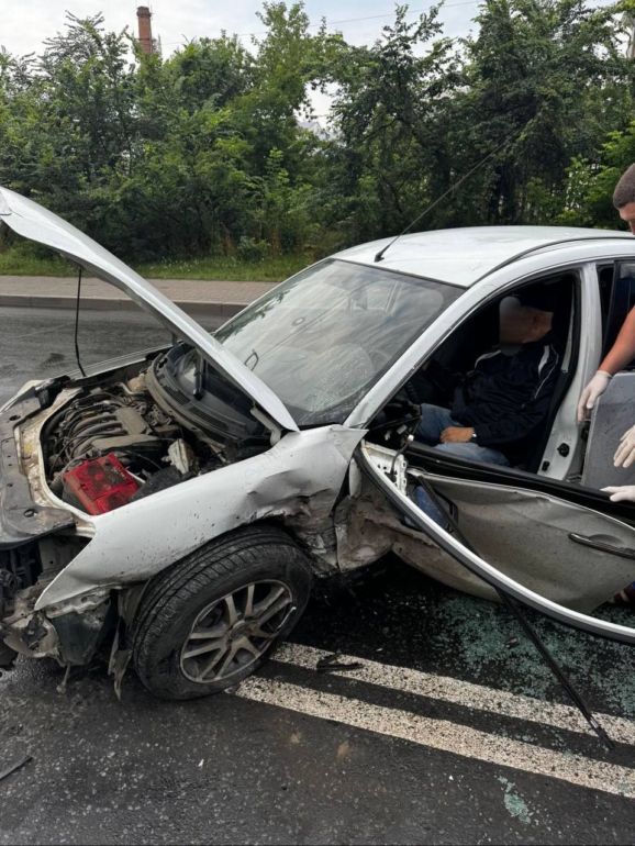 После ДТП в центре Томска двое попали в больницу