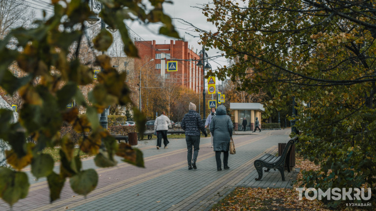 Прощаемся с сухой осенью: в Томске ожидаются дожди и мокрый снег