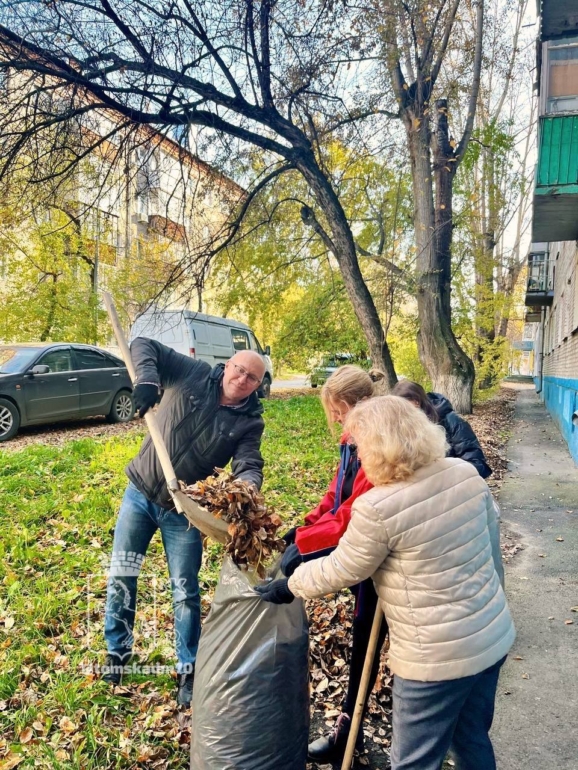 На санитарной пятнице томичи собрали более 200 кубометров мусора