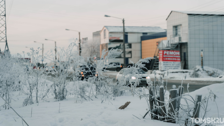 Холодно и красиво: атмосферный фоторепортаж Tomsk.ru в последнюю неделю года