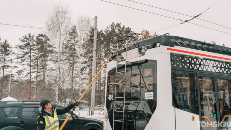 В Томске вышли в рейс новые троллейбусы «Адмирал». Фоторепортаж